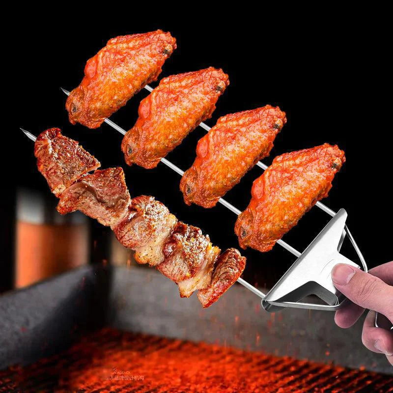 Royallure Premium EasySlide Stainless Steel Grilling Skewers