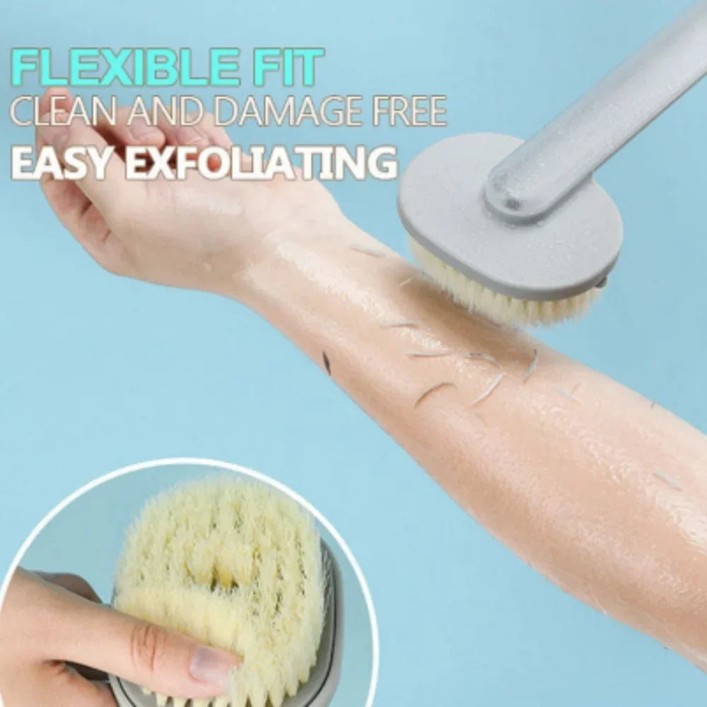 Royallure Exfoliating Shower Brush with Built-In Soap Dispenser - BOGO Offer!