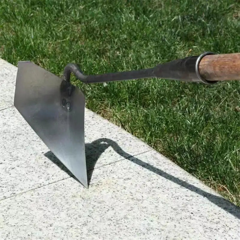 Royallure Heavy-Duty Gardening Hoe Head - Rust-Resistant Manganese Steel Tool for Effortless Weeding and Soil Preparation