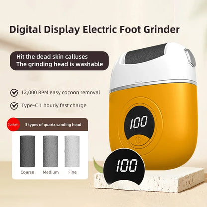 Royallure Electric Foot Smoother - Effortless Callus Remover for Soft, Healthy Feet