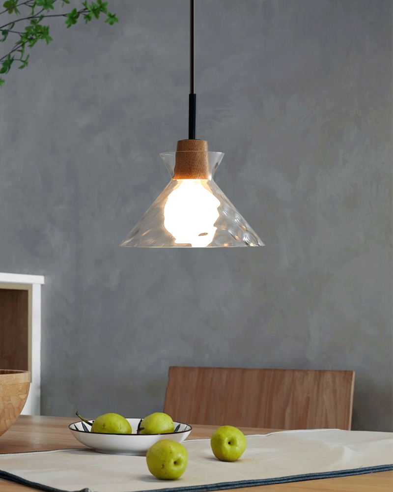 RoyaleGlow Stylish Elegance Glass Pendant Lights with Exquisite Lampshades - Medium / Warm White