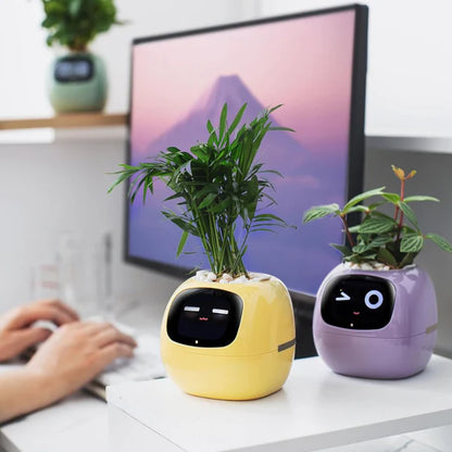 Smart Plant Pot with AI Sensors – Interactive Planter for Easy Plant Care