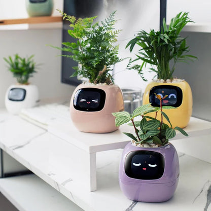 Smart Plant Pot with AI Sensors – Interactive Planter for Easy Plant Care