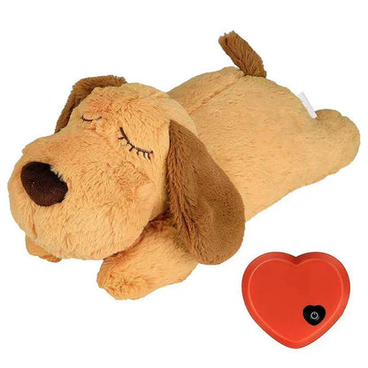 Heartbeat Puppy Toy – Plush Comfort for Dog Anxiety & Better Sleep