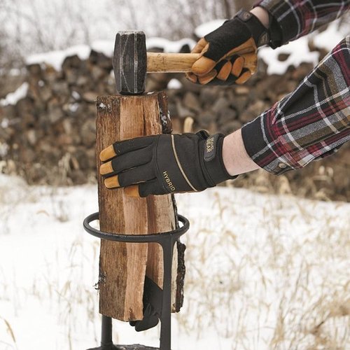 Royallure Safety Kindling Cracker Firewood Splitter - Premium Cast Iron Wood Splitter for Easy Firewood Kindling