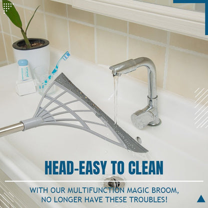 Royallure Ultimate 3-in-1 Cleaning Broom: Sweep, Mop & Carpet Cleaner with Extendable Handle