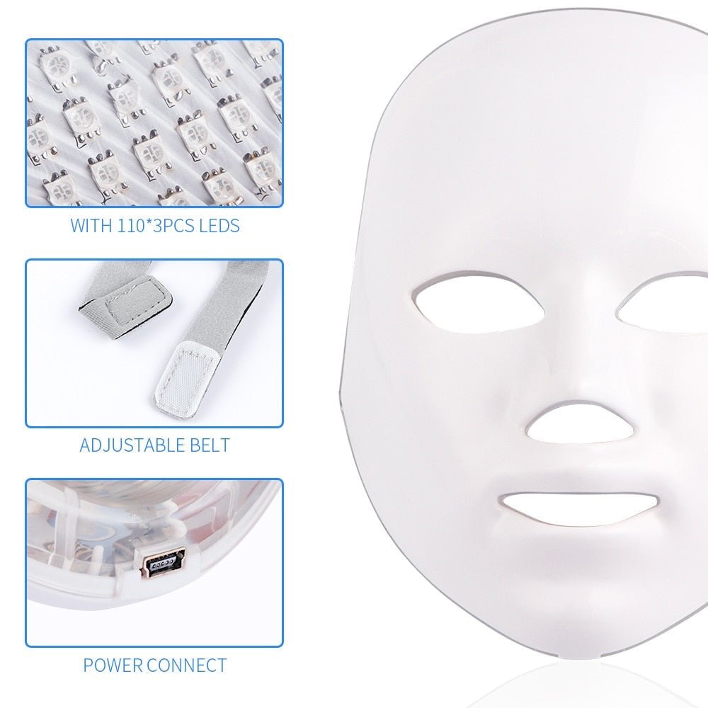 Royallure LED Skin Rejuvenation Facial Mask Therapy