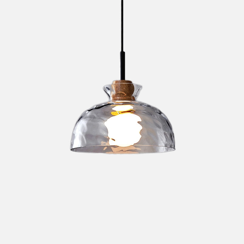 RoyaleGlow Stylish Elegance Glass Pendant Lights with Exquisite Lampshades - Small / Warm White