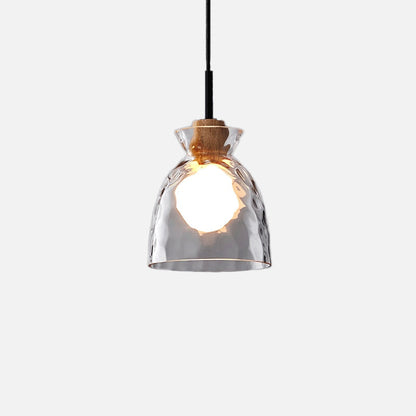 RoyaleGlow Stylish Elegance Glass Pendant Lights with Exquisite Lampshades - Small / Warm White