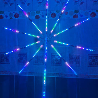 Royallure Firework LED Strip Lights – Sound-Activated, Music Sync & Color-Changing Room Decor