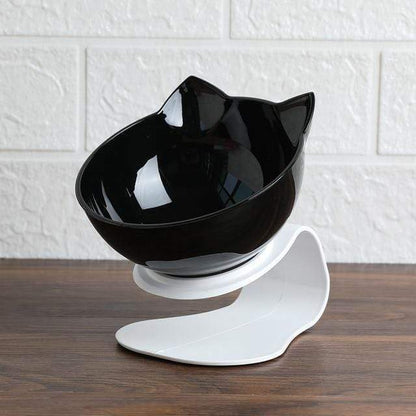 FurLuxe Elevated Anti-Vomiting Orthopedic Cat Bowl for Improved Digestion and Comfort