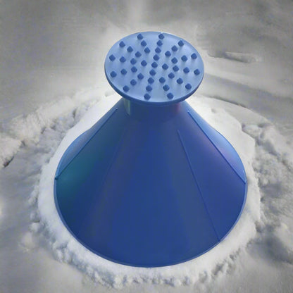 Royallure Ultimate Ice Scraper – Funnel-Shaped Snow & Frost Remover for Fast Cleaning