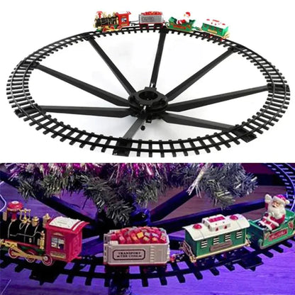 Royallure Festive Mini Electric Train Set for Kids - Educational Christmas Decor & Fun Learning Experience