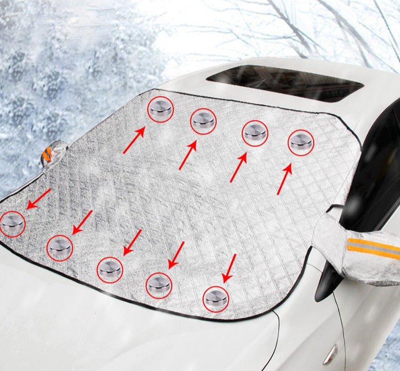 Royallure Magnetic Windshield Protector for All-Season Ice, Snow, and UV Shield