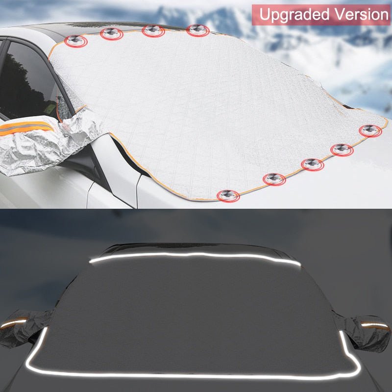 Royallure Magnetic Windshield Protector for All-Season Ice, Snow, and UV Shield