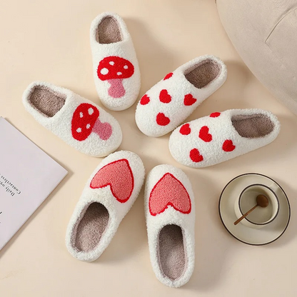 Rayvia Plush Slippers With Memory Foam Comfort