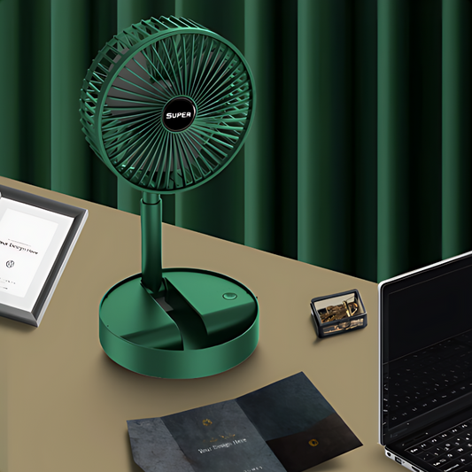 Rayvia Portable USB Fan with Three Speed Settings