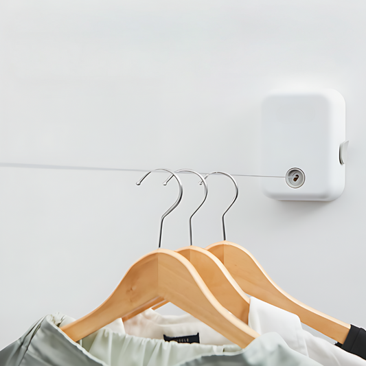 Rayvia Retractable Clothes Drying Rack for Space Saving