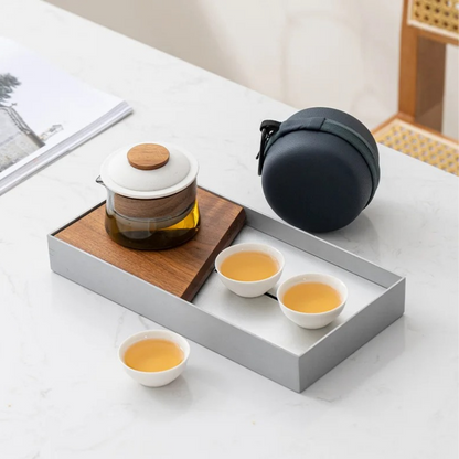 Rayvia Portable Tea Set for On-the-Go Brewing