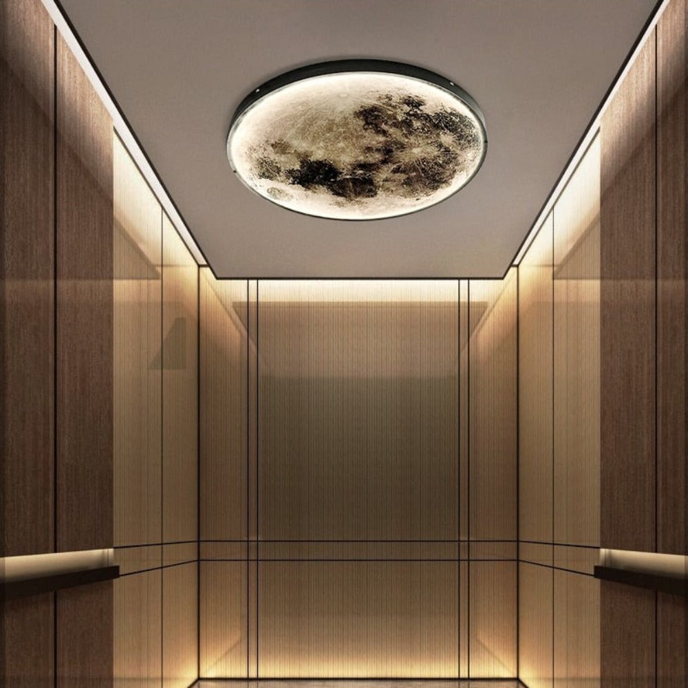 Royallure 3D LED Moon & Earth Ceiling or Wall Lamp