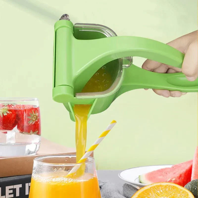 Manual Multi-Function Juicer – Effortless Hand Press Juice Extractor for Fresh Fruit & Nut Juicing at Home