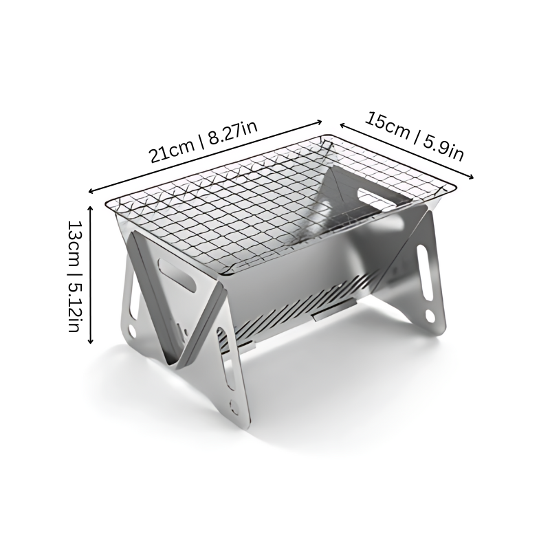 Rayvia Portable BBQ Grill for Camping and Travel