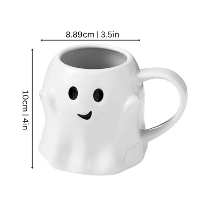 Rayvia Whimsical Halloween Mug Cute Ghost Design 14oz