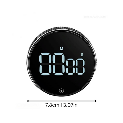 Rayvia Kitchen Timer with Easy One-Twist Operation