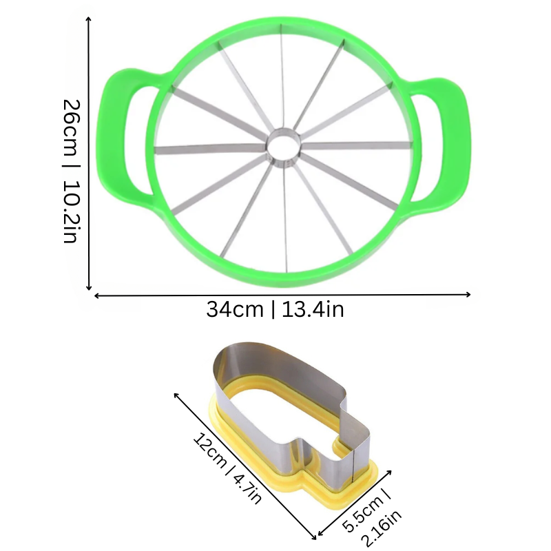 Rayvia Watermelon Cutter Set for Fun Healthy Snacks