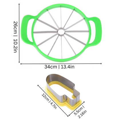 Rayvia Watermelon Cutter Set for Fun Healthy Snacks