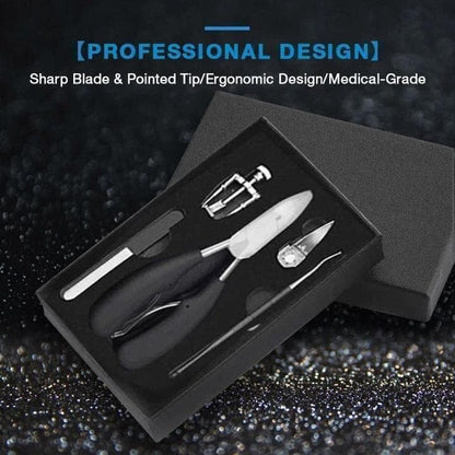 Royallure Premium Medical-Grade Toenail Clippers for Ingrown Nails & Thick Toenails