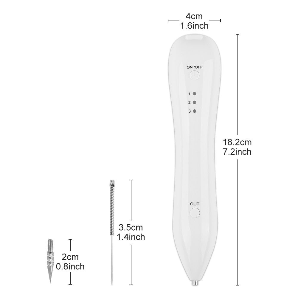 Royallure Skin Perfection Electric Mole and Dark Spot Remover Pen