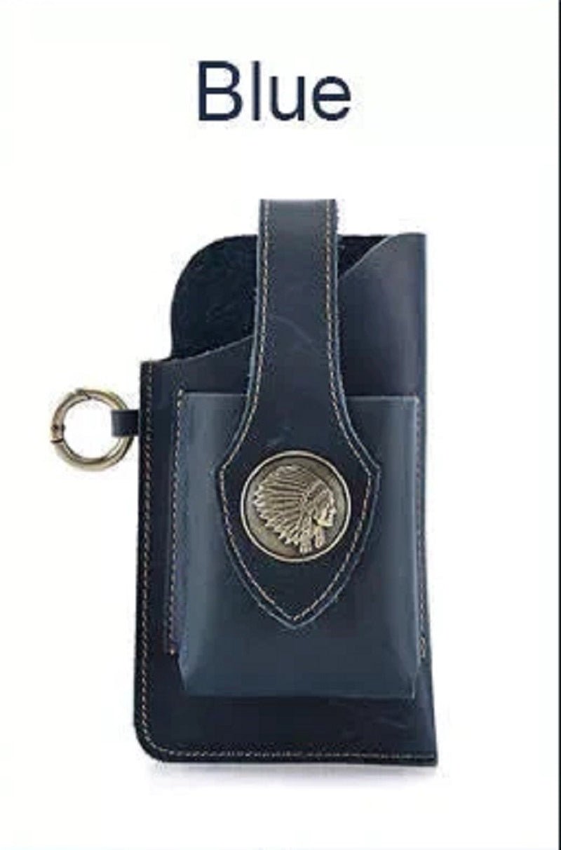 Royallure Versatile Leather Phone Belt Bag with Multi-Pocket Design