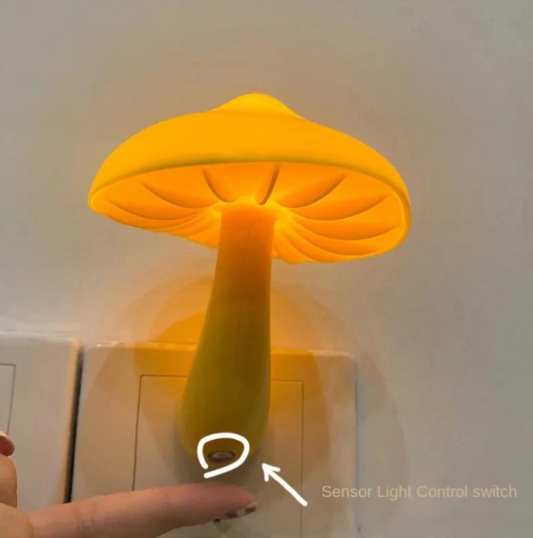 Enchanting Mushroom Wall Lamp with Smart Sensor - Cozy Ambient Light - Default Title