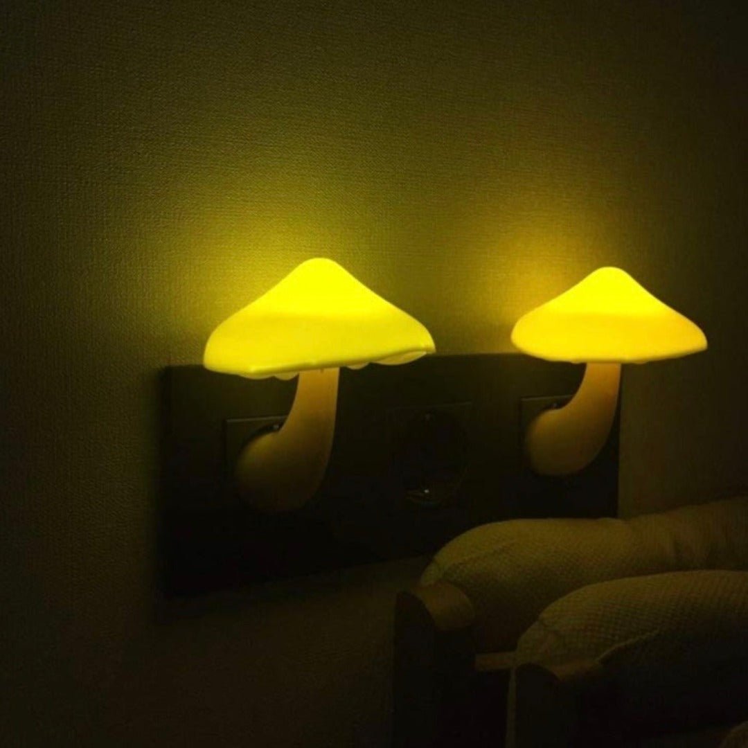 Enchanting Mushroom Wall Lamp with Smart Sensor - Cozy Ambient Light - Default Title