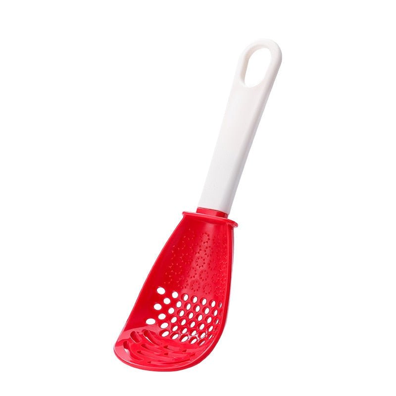 Royallure Versatile Kitchen Cooking Spoon - Food-Grade, High-Temperature Resistant Utensil for Mashing, Draining, and Grating with Creative Design