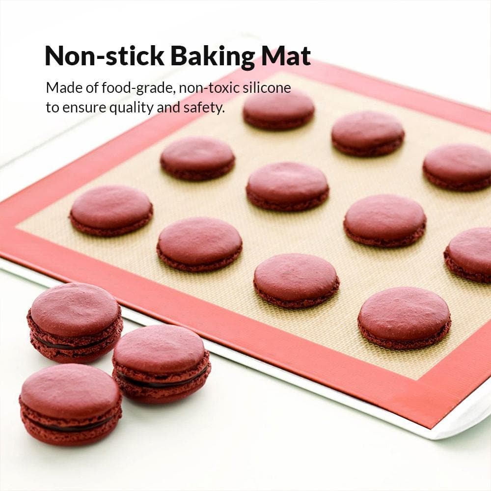 Royallure Premium Non-Stick Silicone Baking Mat - Eco-Friendly & Reusable, Perfect for All Baking Needs