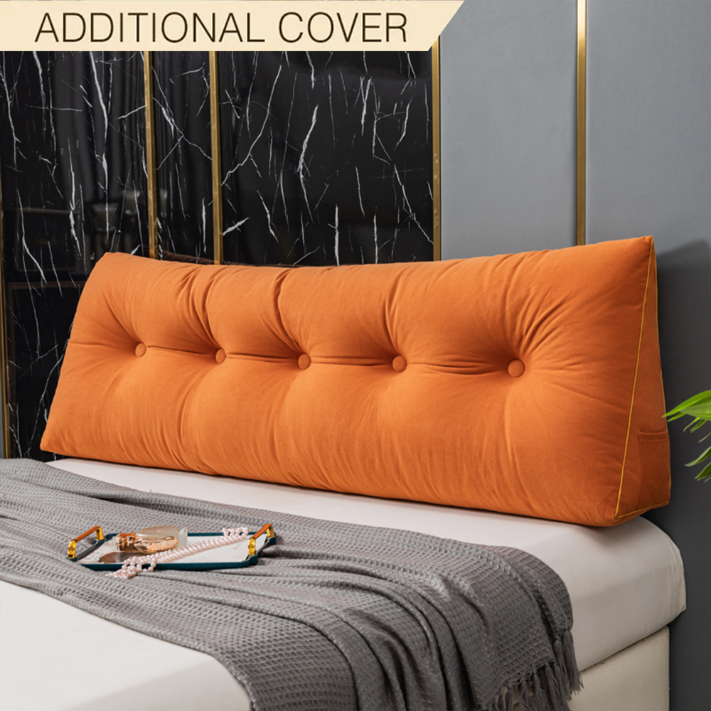 Royaleva Bed Wedge Pillow Additional Cover - Stylish & Replaceable Spare Covers