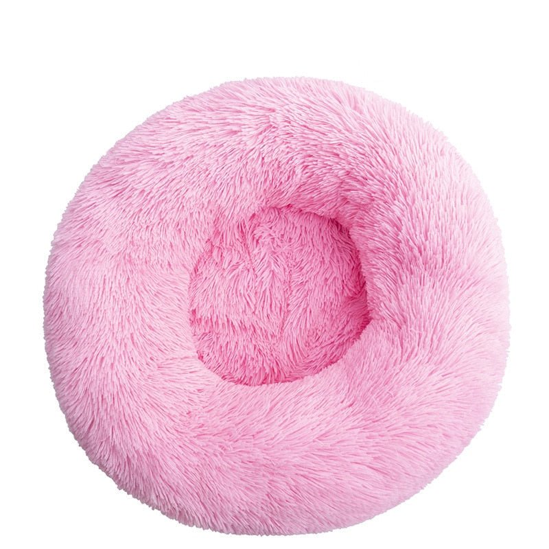 Royallure Cozy Calming Donut Bed for Pets - Anti-Anxiety Plush Support