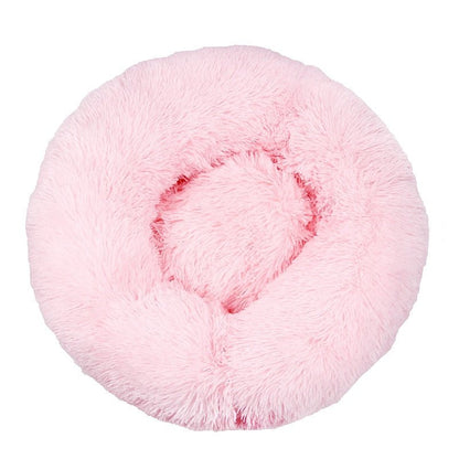 Royallure Cozy Calming Donut Bed for Pets - Anti-Anxiety Plush Support