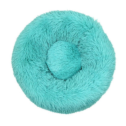 Royallure Cozy Calming Donut Bed for Pets - Anti-Anxiety Plush Support