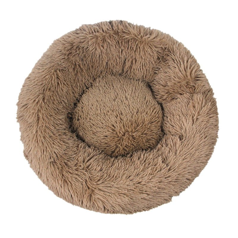 Royallure Cozy Calming Donut Bed for Pets - Anti-Anxiety Plush Support