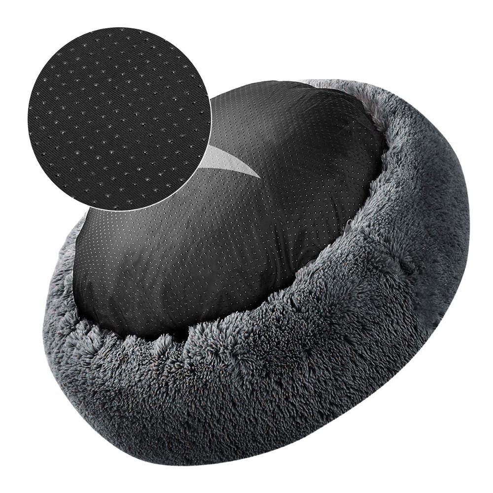 Royallure Cozy Calming Donut Bed for Pets - Anti-Anxiety Plush Support