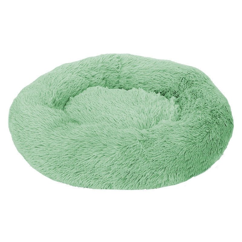 Royallure Cozy Calming Donut Bed for Pets - Anti-Anxiety Plush Support