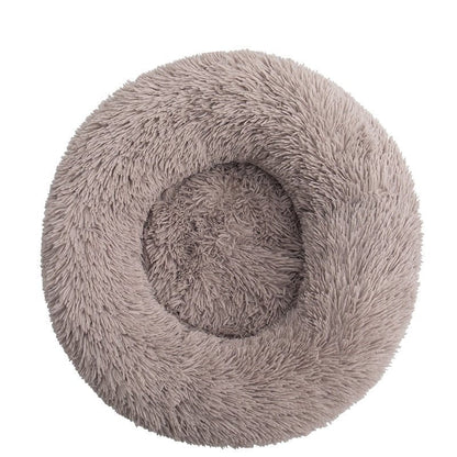 Royallure Cozy Calming Donut Bed for Pets - Anti-Anxiety Plush Support