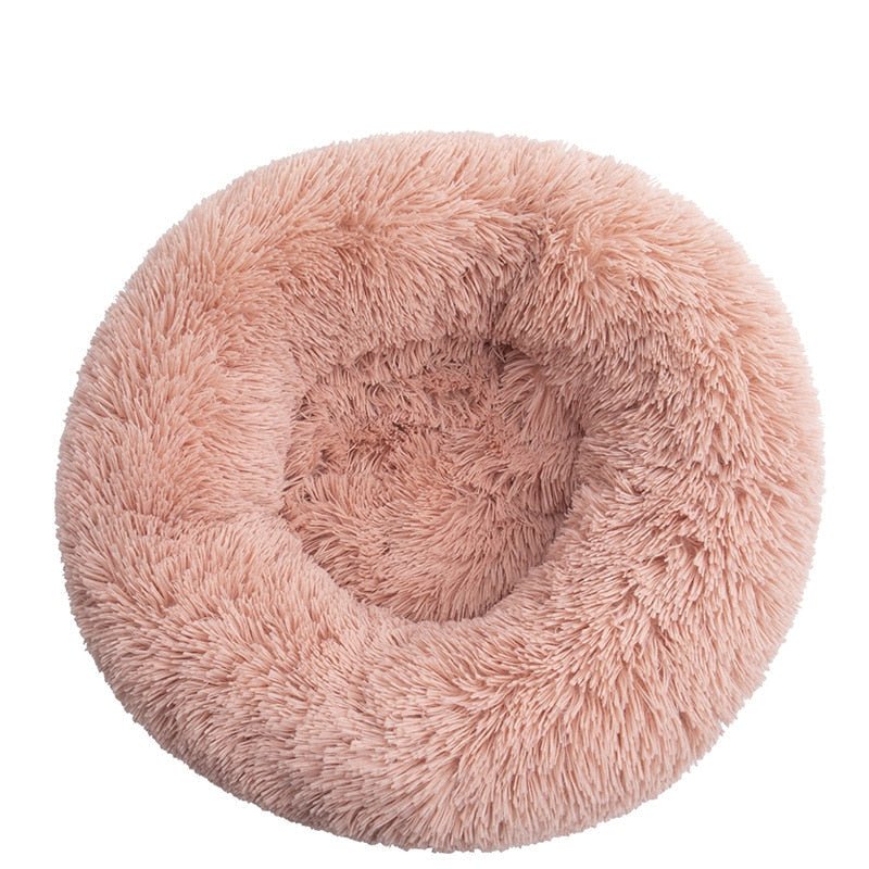 Royallure Cozy Calming Donut Bed for Pets - Anti-Anxiety Plush Support