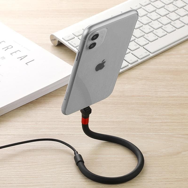 Royallure 3-in-1 Universal Phone Holder Cable for Fast Charging and Data Transfer