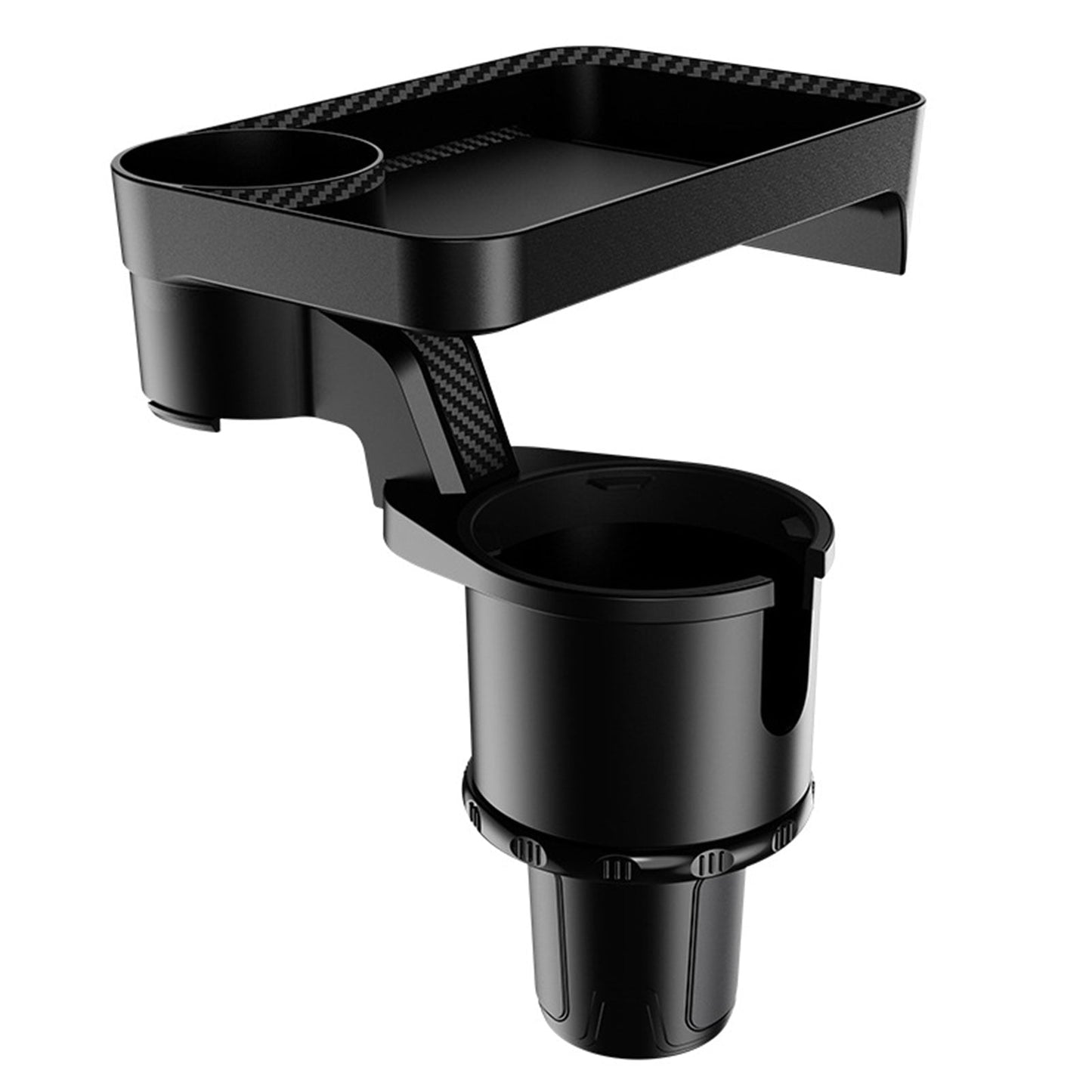 Royallure Adjustable Portable Meal Tray with Cup Holder for Car