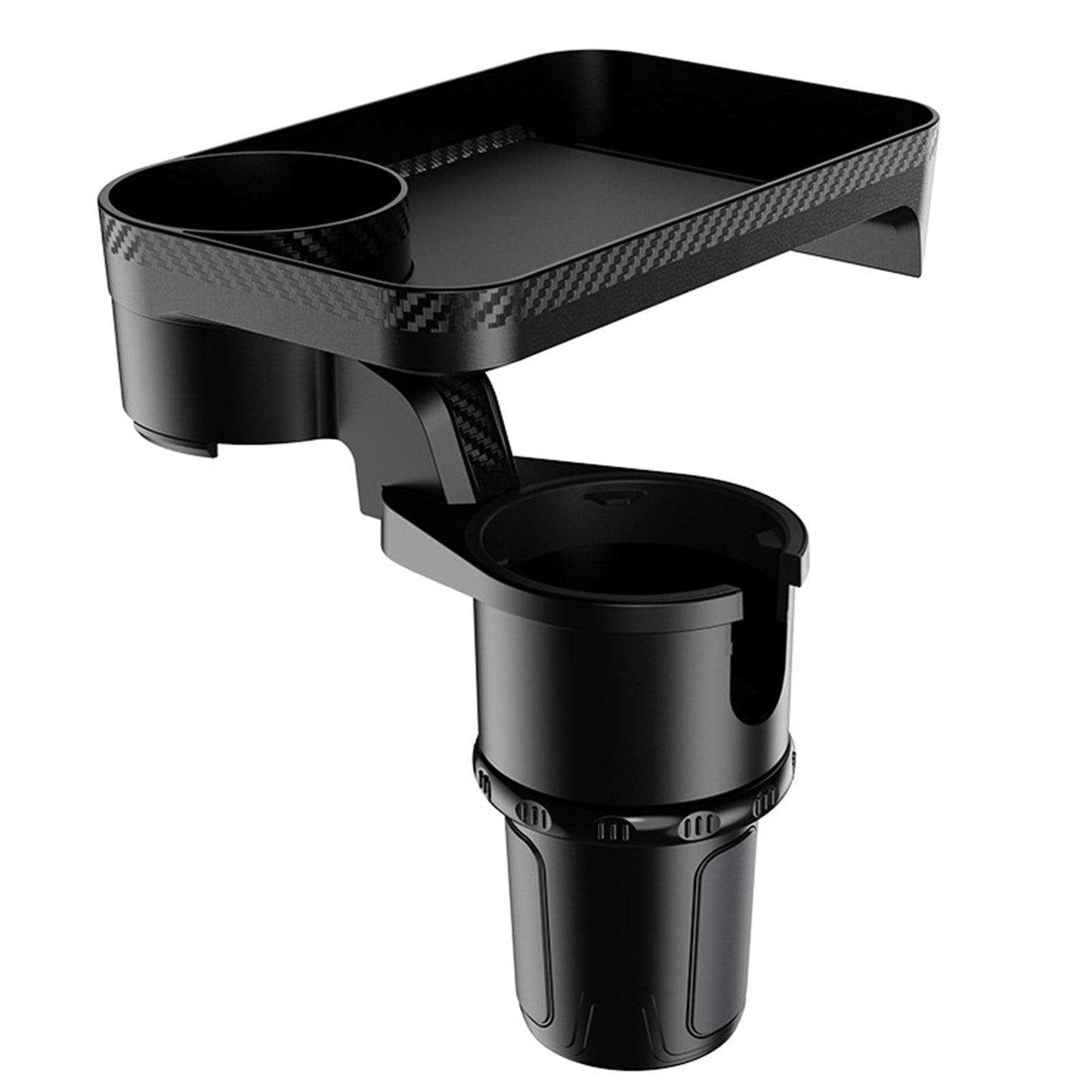 Royallure Adjustable Portable Meal Tray with Cup Holder for Car