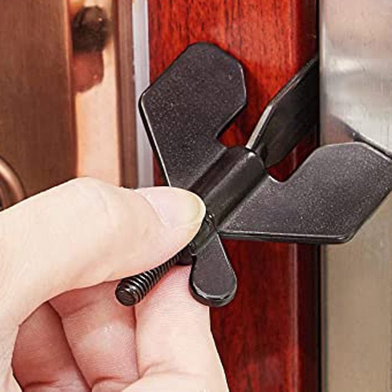 SecureTravel Door Lock – Portable Anti-Theft Safety Latch for Home & Hotels